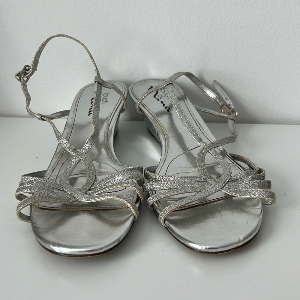 Touch of Nina silver heels